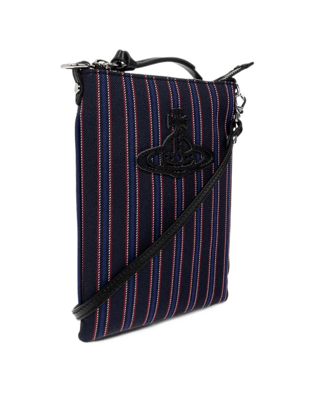 Vivienne Westwood Blue Slim Squirecrossbody Bag