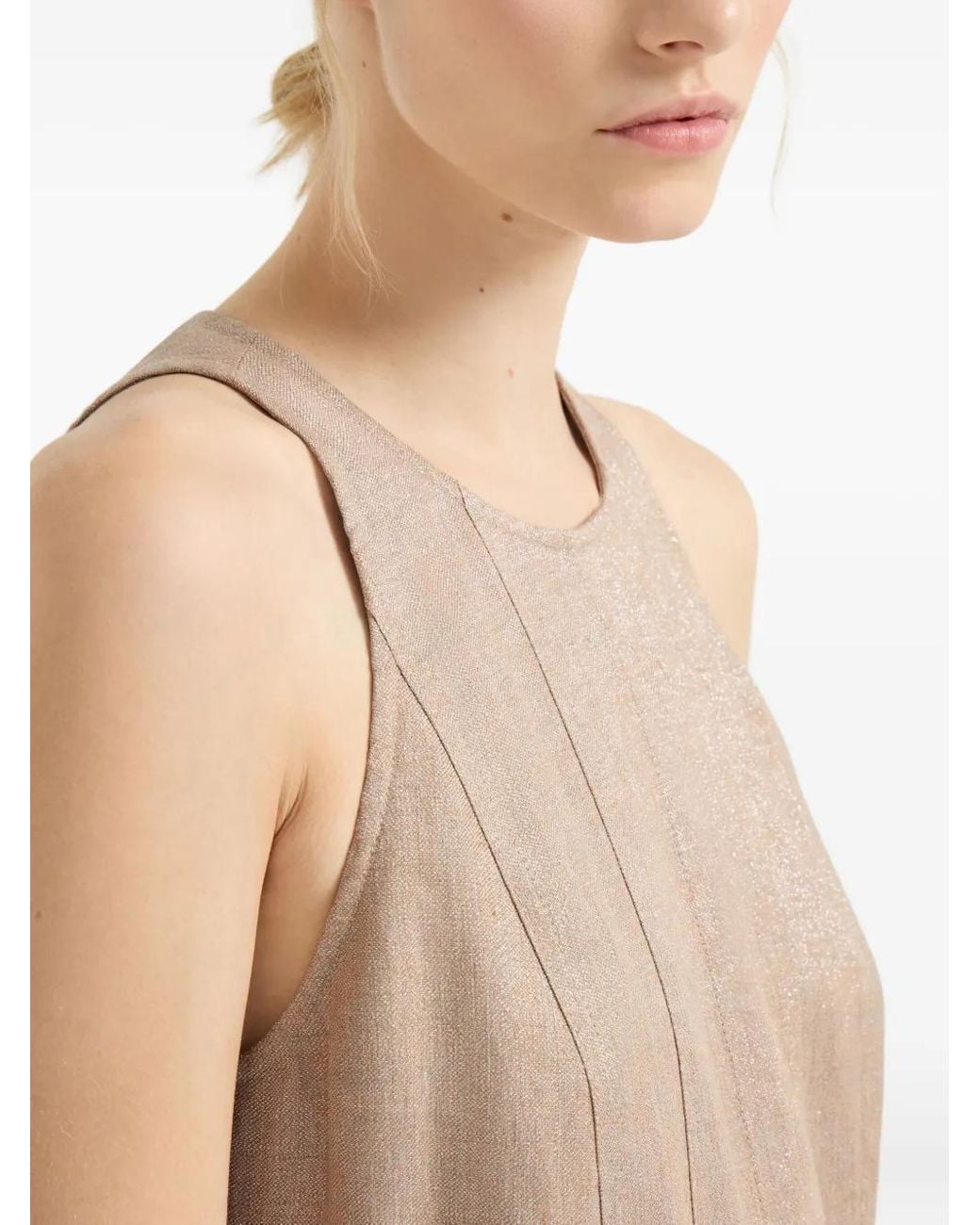 Brunello Cucinelli Natural Dresses