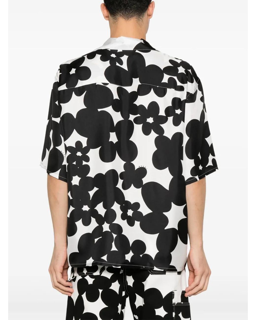 Marni Black Short Sleeve Shirts for men