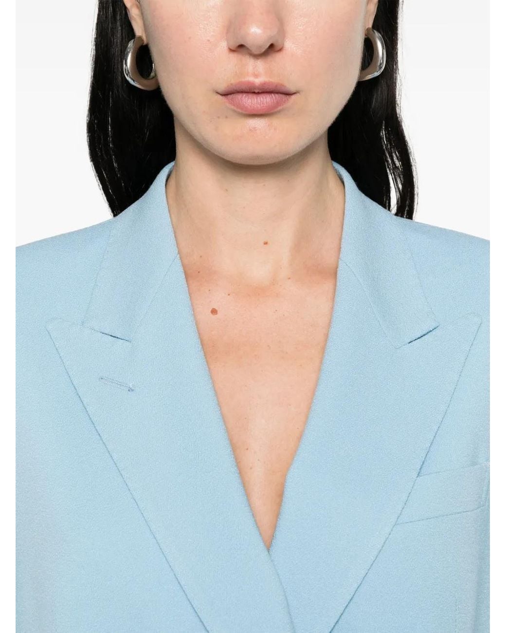Tagliatore Blue Jasmine Double-Breasted Blazer