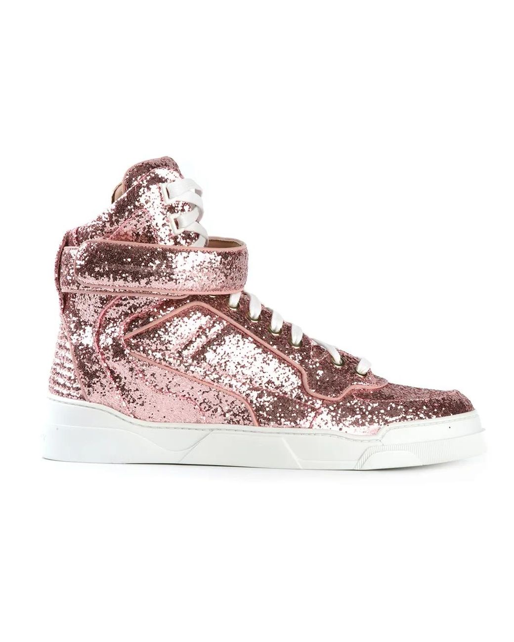 Givenchy Pink 'Tyson' Hi-Top Sneakers
