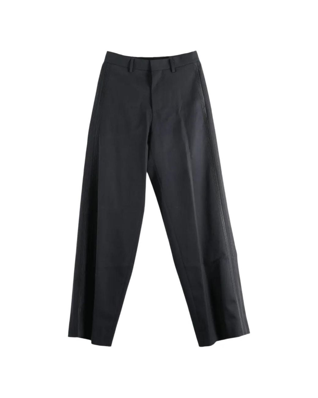 Ann Demeulemeester Blue Viola Wide-Leg Tailored Trousers