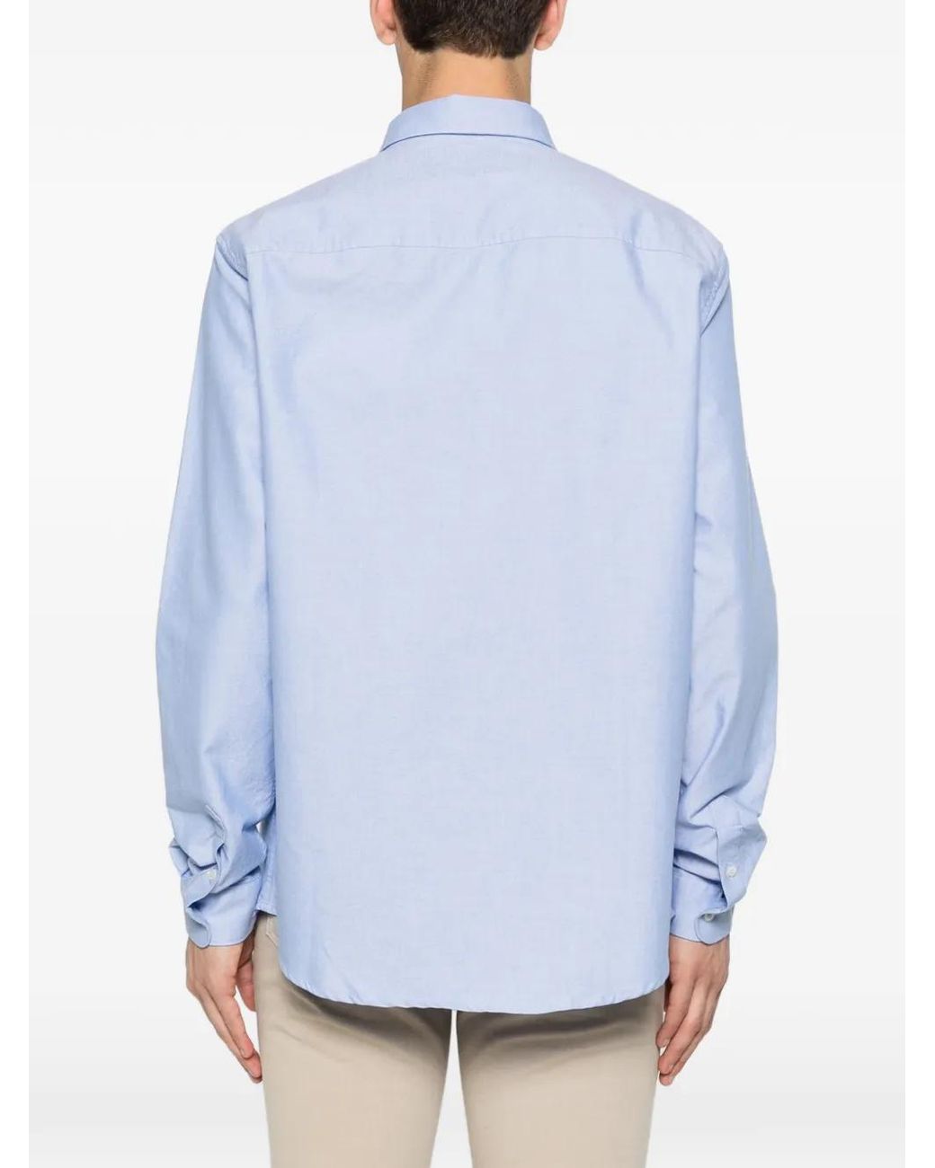 A.P.C. Blue A. P.C. Long Sleeve Button-Up Shirt for men
