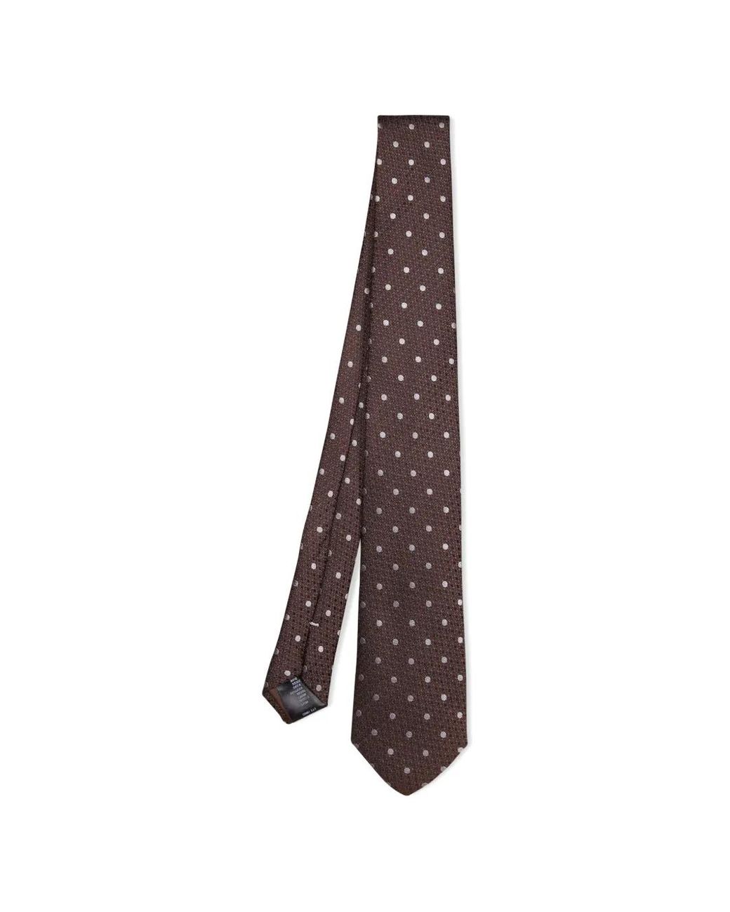 Canali Purple Polka-Dot Jacquard-Weave Tie for men