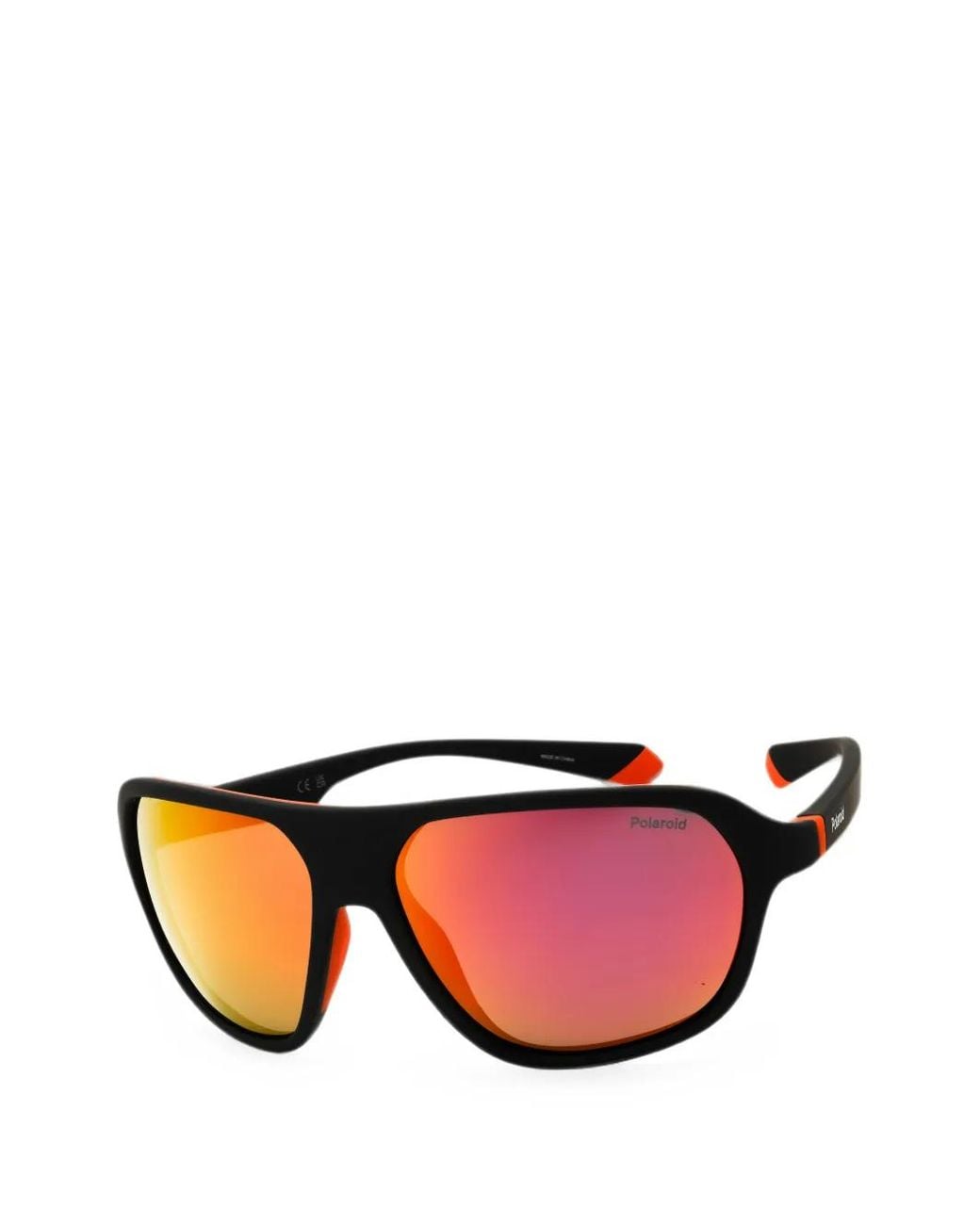 Polaroid Pink Rectangle-Frame Sunglasses for men