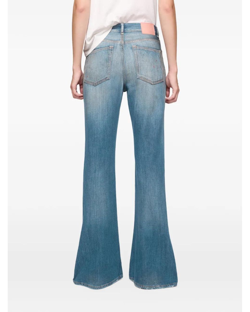 Acne Blue 2025F Fitted Jeans