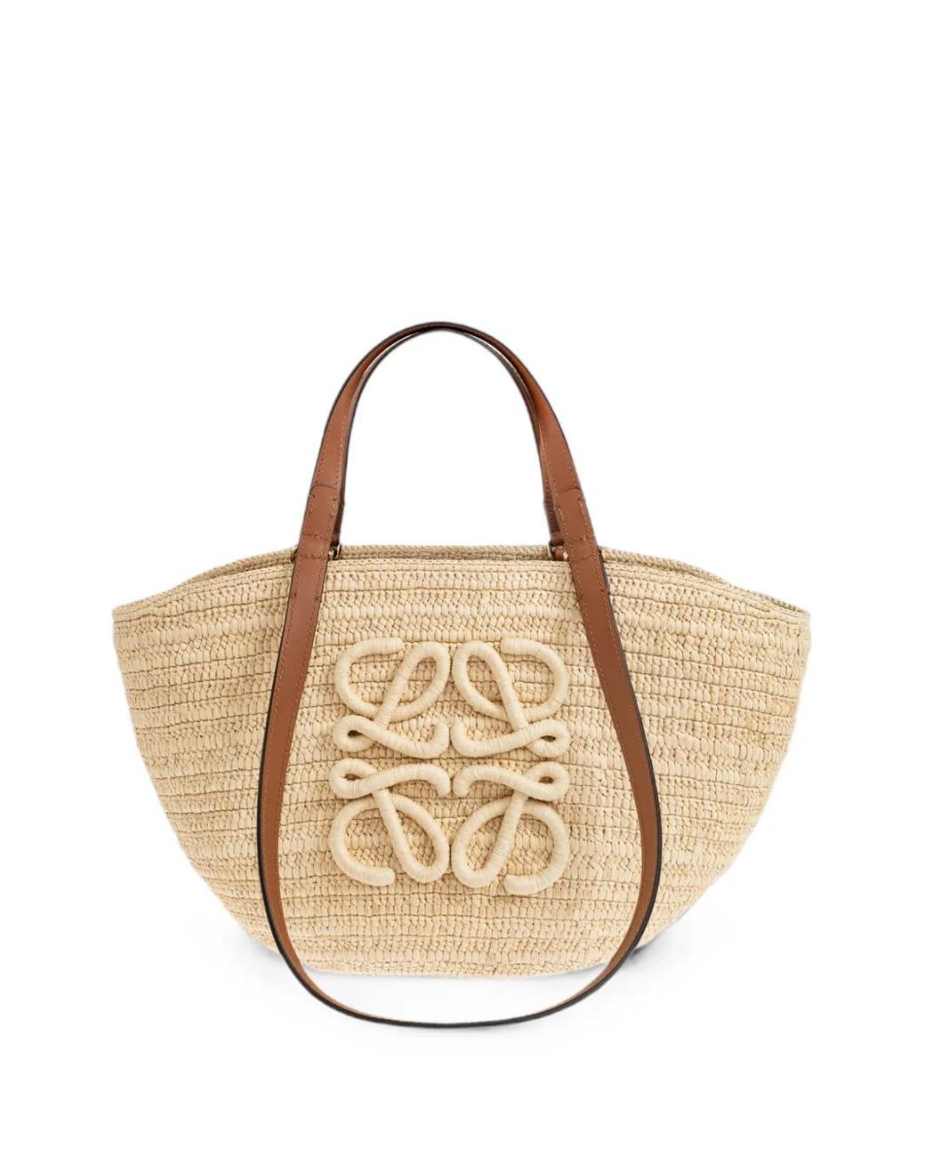 Loewe Natural Eclipse Raffia Tote Bag