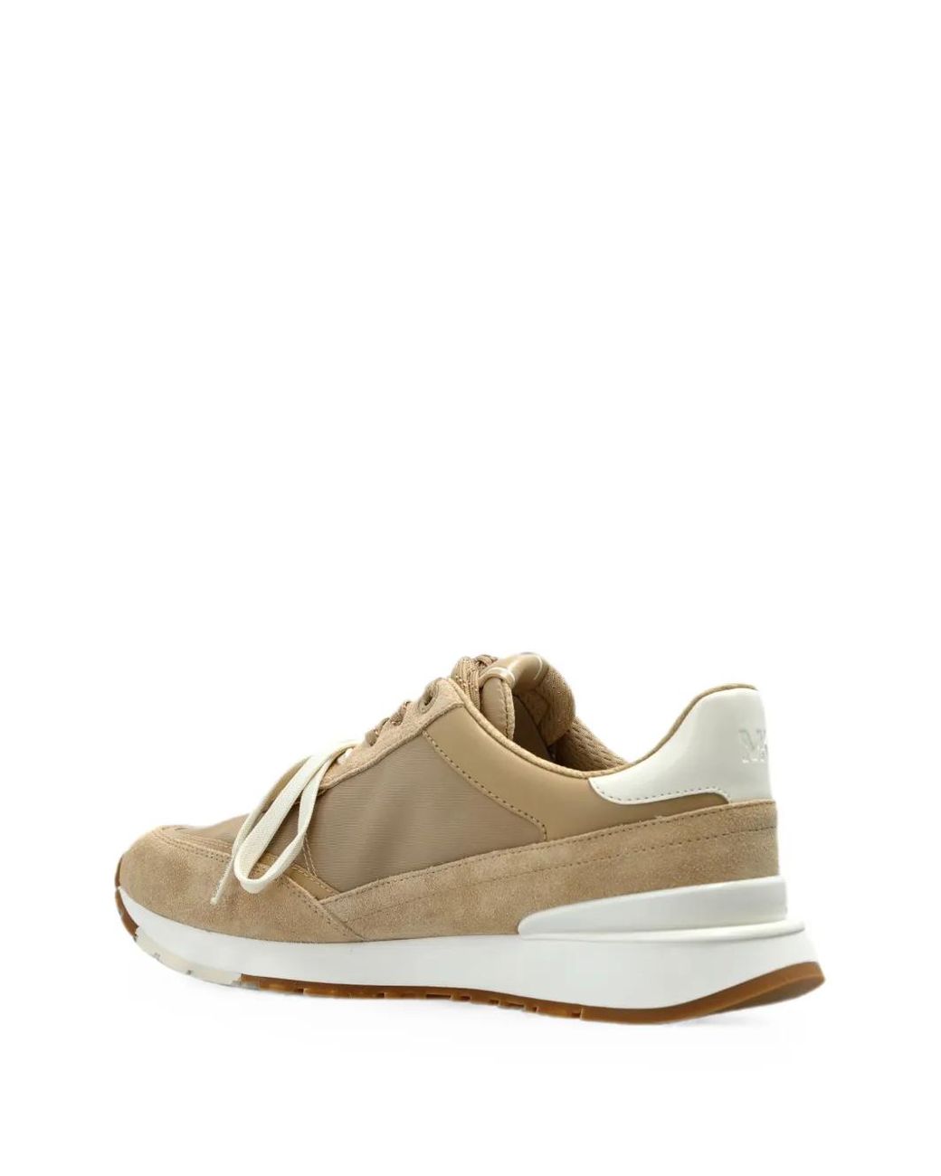 MICHAEL Michael Kors White Nova Logo-Patch Sneakers