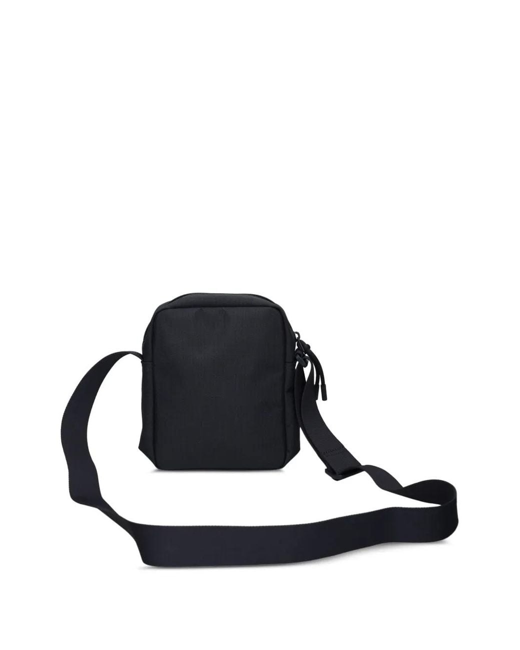 Lacoste Black Logo-Detail Shoulder Bag for men