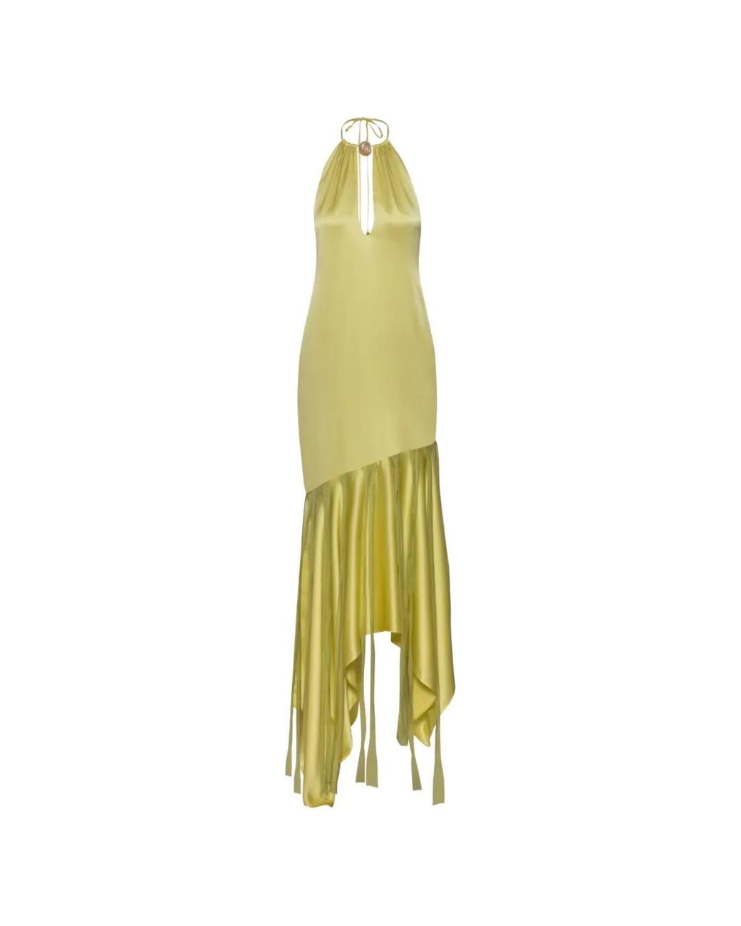 Baobab Metallic Resin-Embellished Asymmetrical Dress