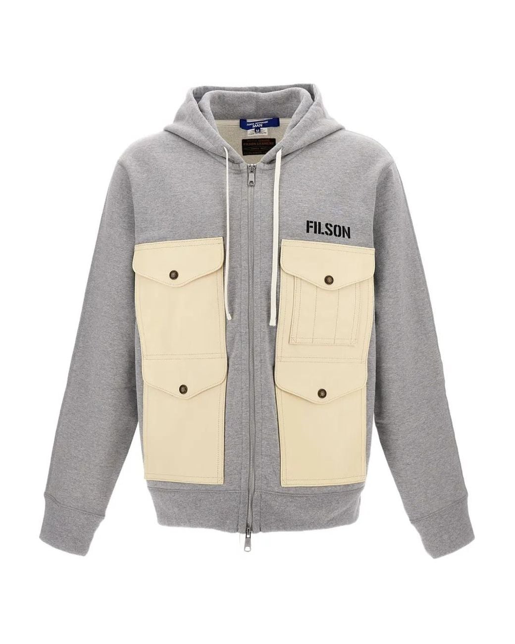 Junya Watanabe Jack Met Capuchon in het White voor heren