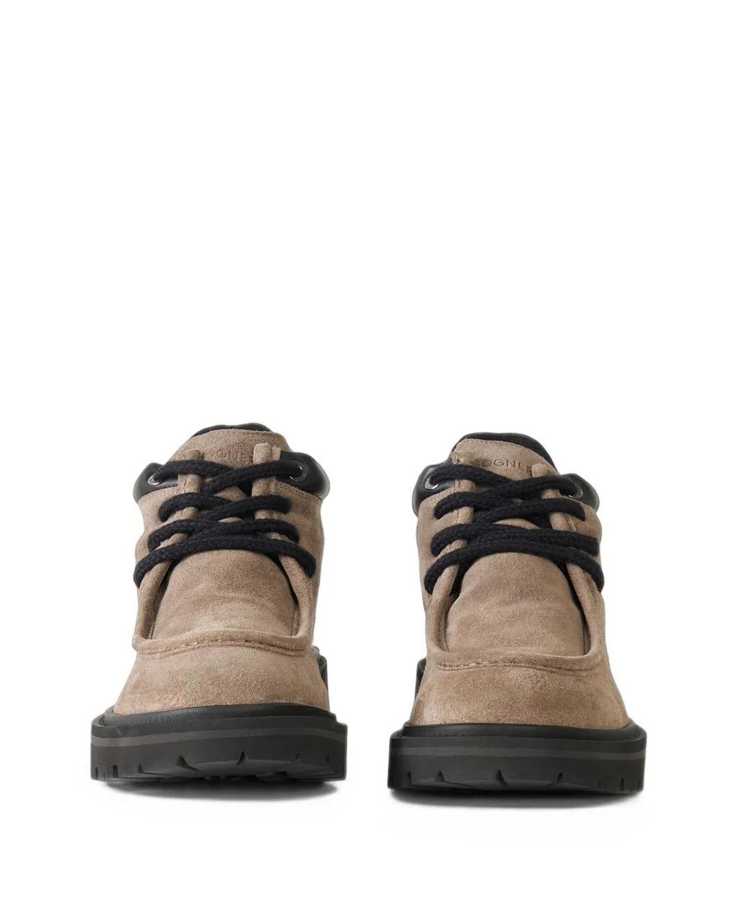 Bogner Brown Seoul Lace-Up Desert Boots for men