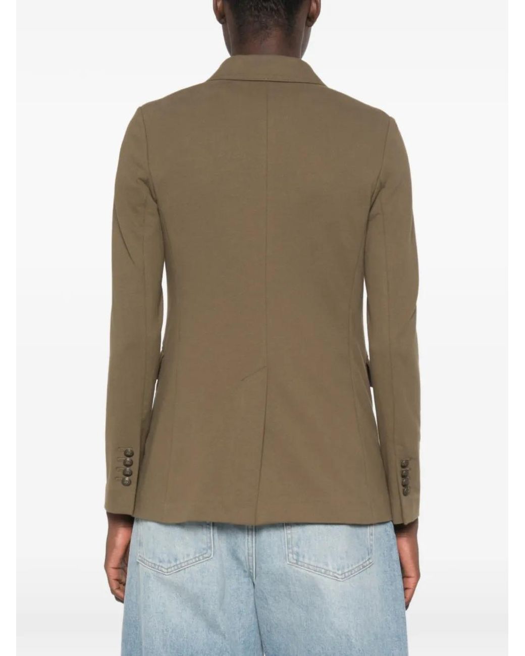 Circolo 1901 Green Double-Breasted Blazer