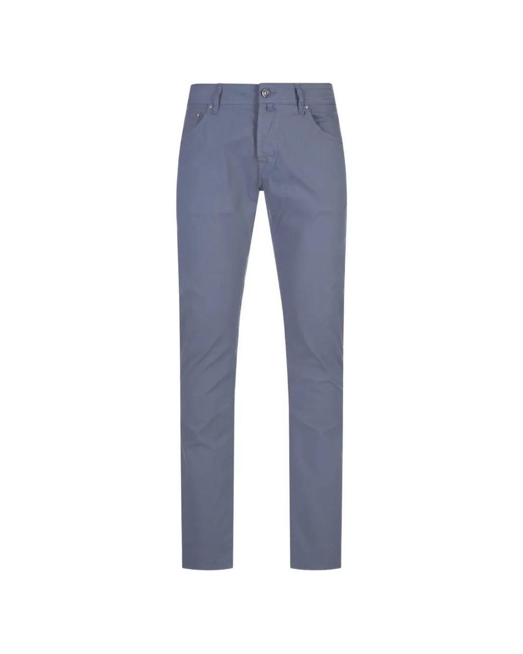 Jacob Cohen Blue Nick Slim-Fit Trousers for men