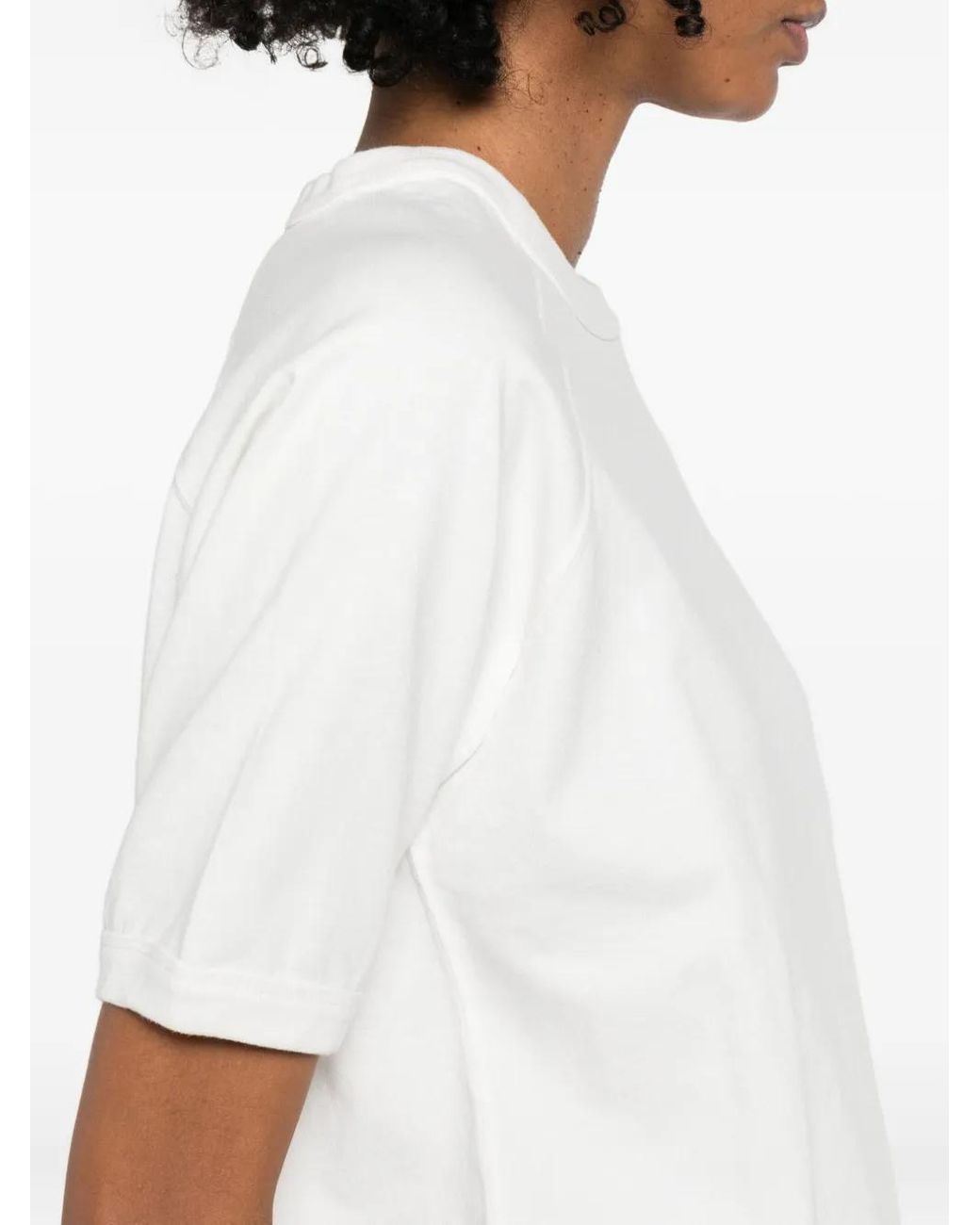 MHL by Margaret Howell White Raglan-Sleeve T-Shirt