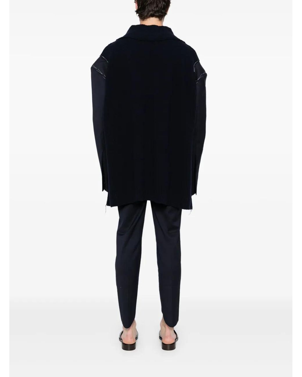 SONIA CARRASCO Black Roll Neck Sweatshirt for men