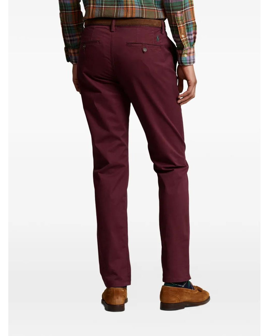 Polo Ralph Lauren Purple Straight-Leg Trousers for men