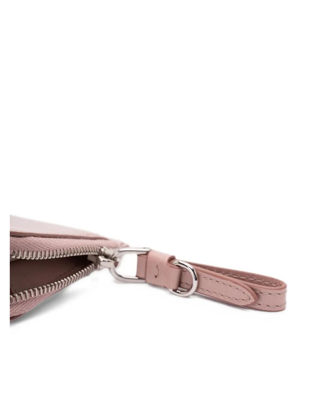 Miu Miu Pink Leather Card Holder