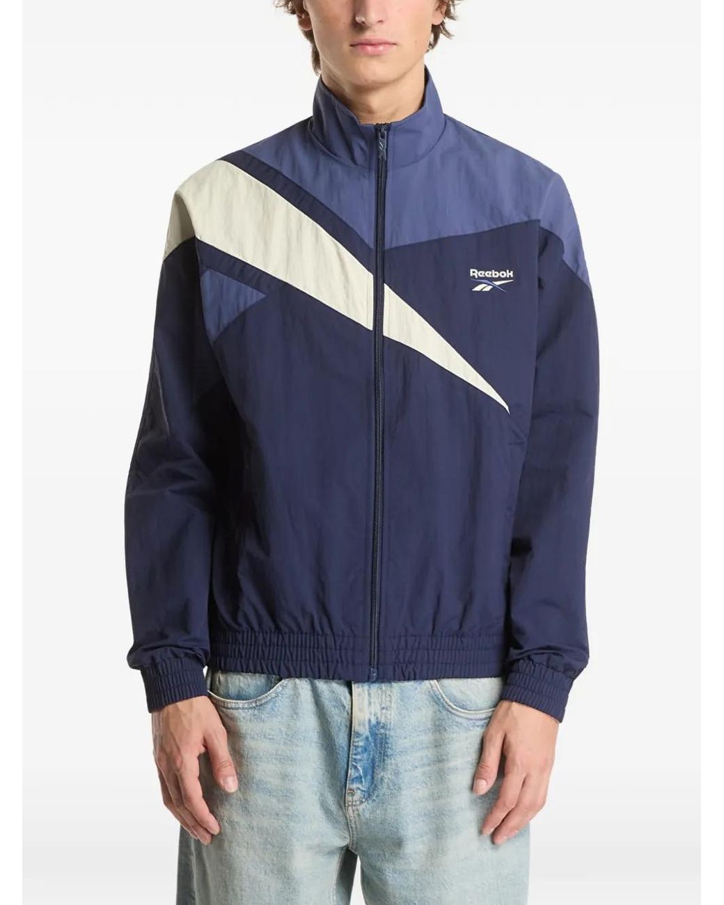 Reebok Blue Vector Track Jacket for men