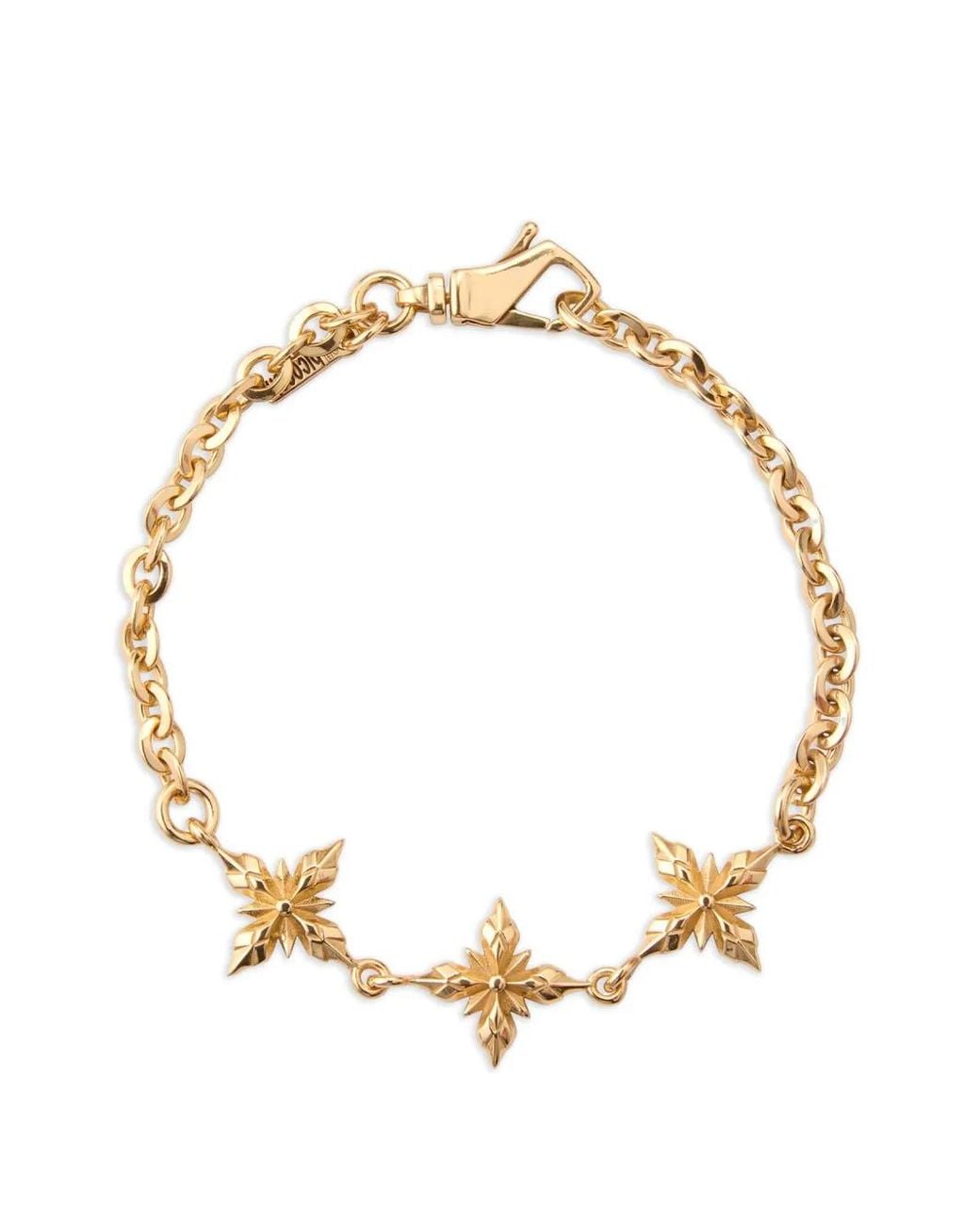 Emanuele Bicocchi Metallic Stella Ventis Chain Bracelet