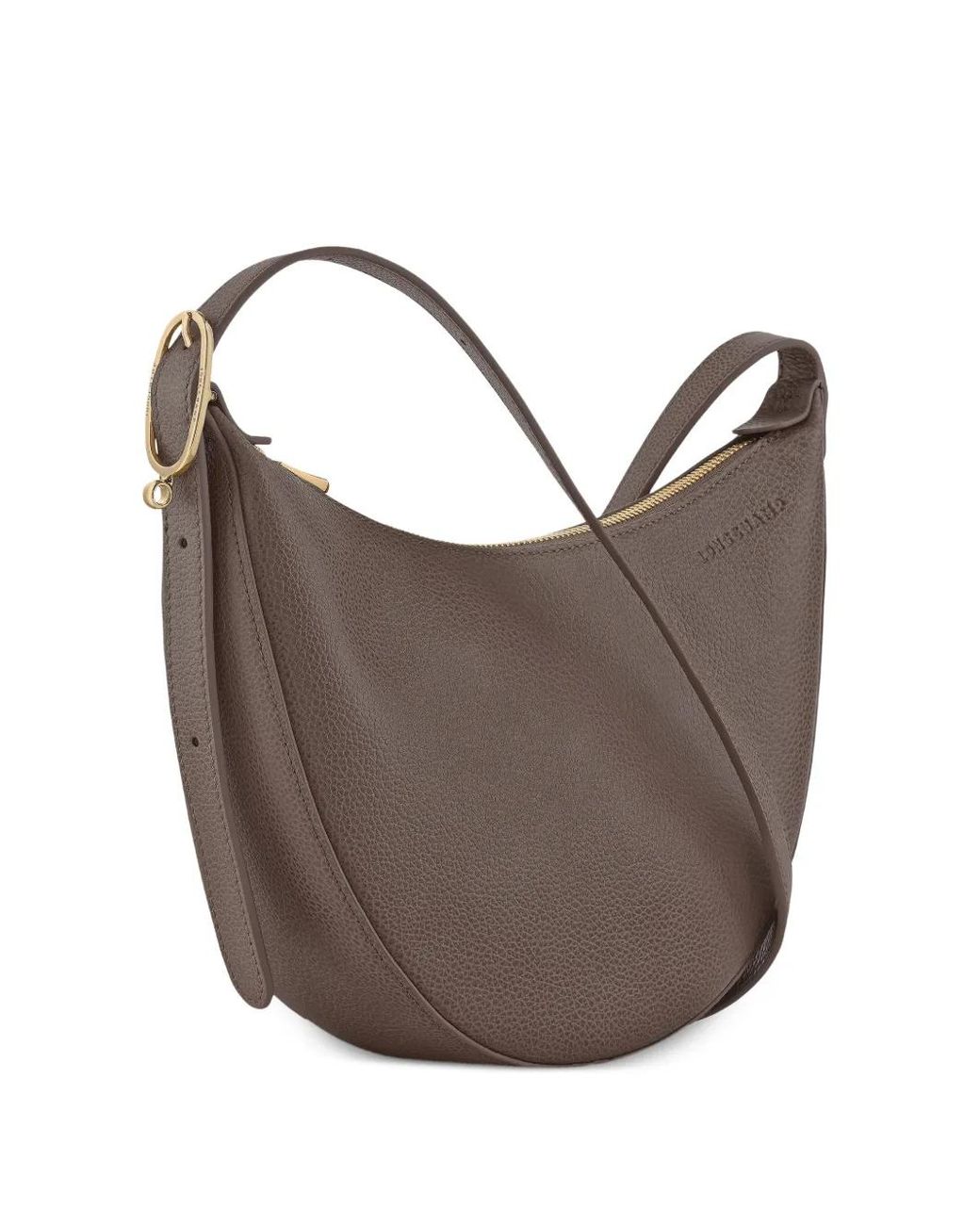 Longchamp Brown Small Le Foulonné Cross Body Bag