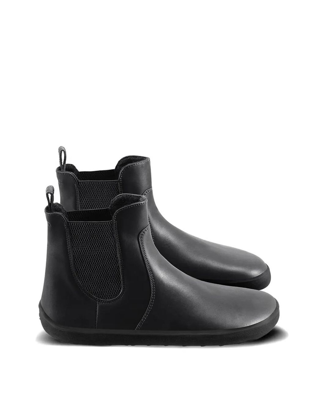 Be Lenka Black Entice Elasticated-Panel Ankle Boots