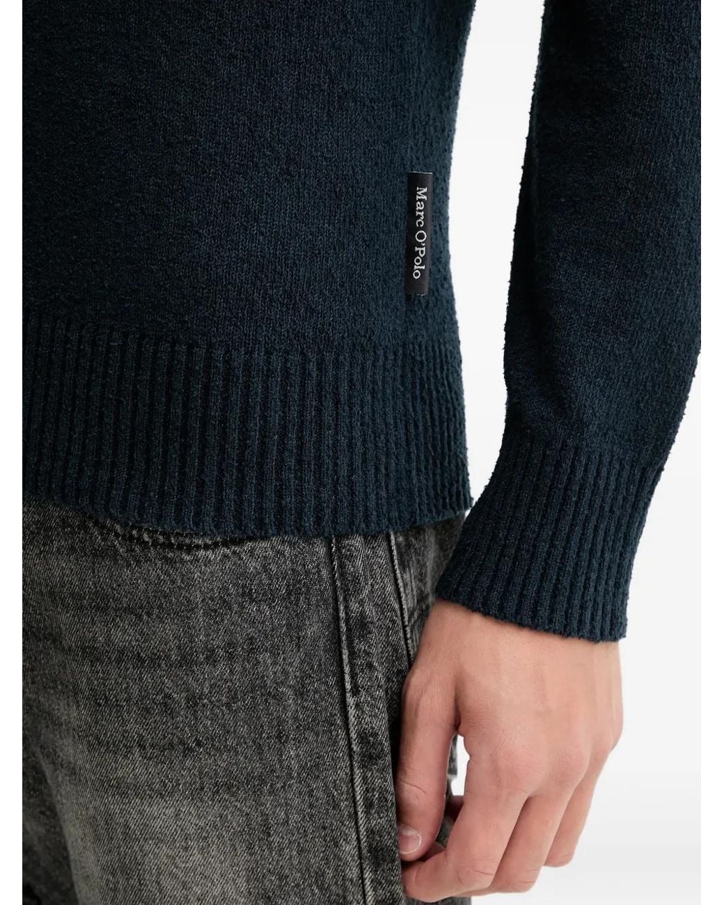 Marc O' Polo Blue Crew-Neck Sweater for men