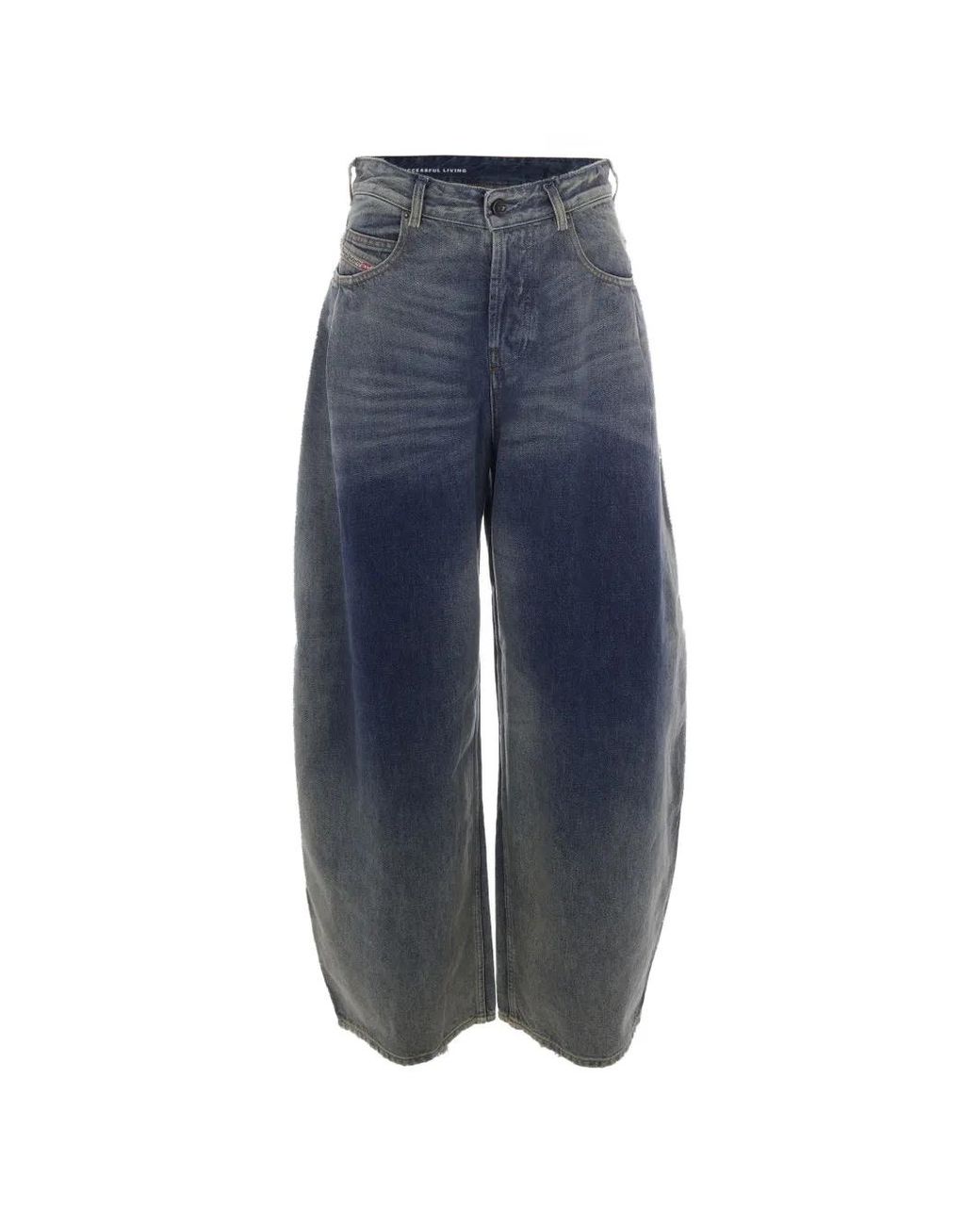 DIESEL Blue 1987 D-Khelz High-Waist Jeans