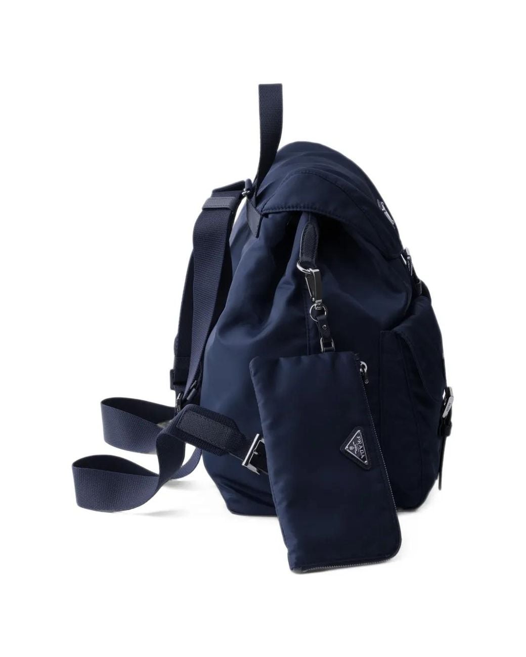 Prada Blue Medium Re-Nylon Backpack