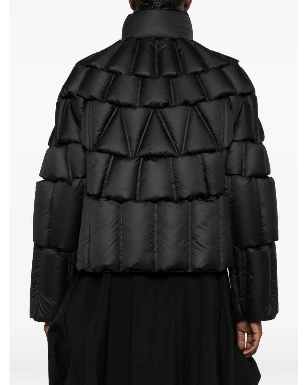 RAXXY Black Origami Quilted Jacket