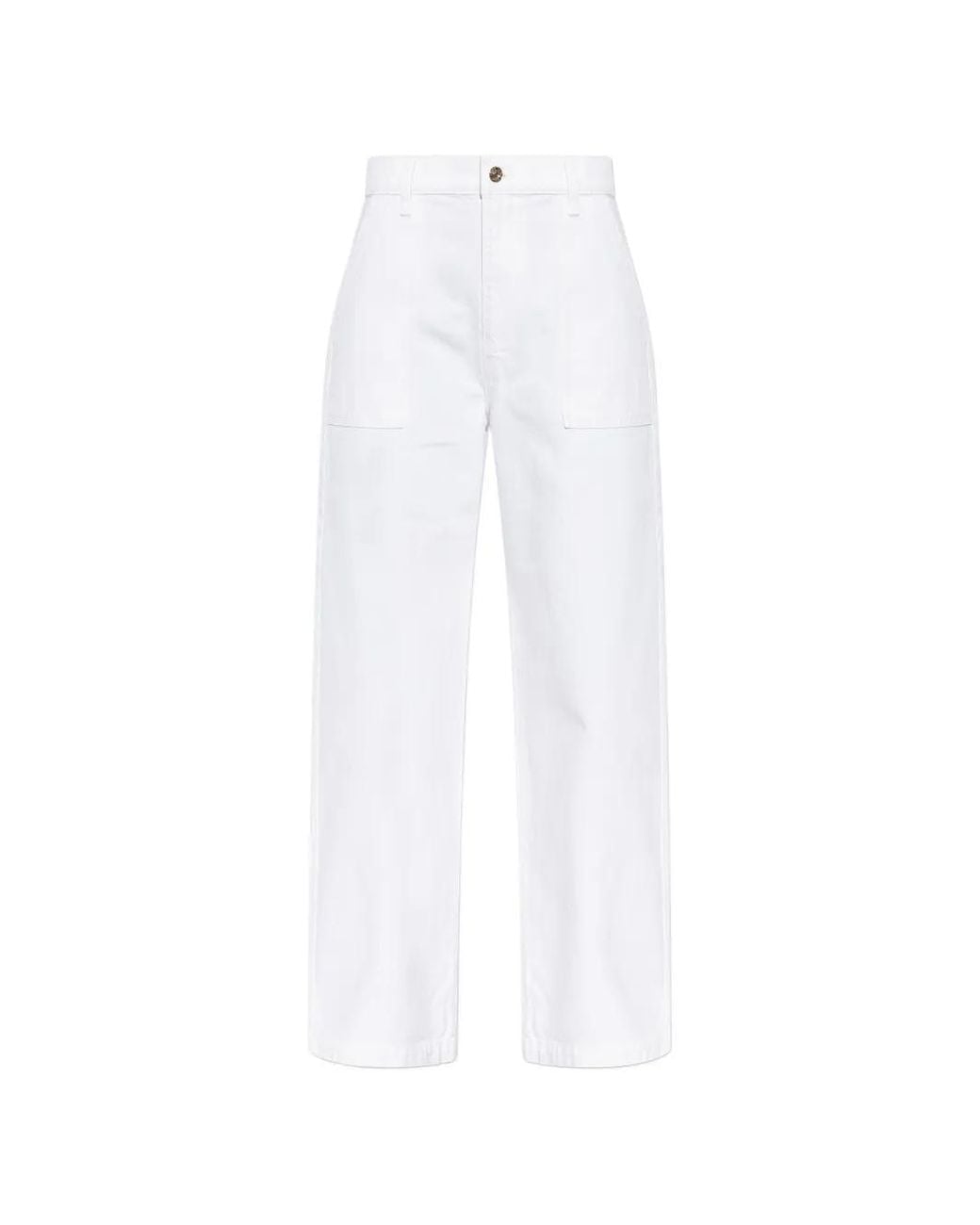 FRAME White Jean À Poches Plaquées
