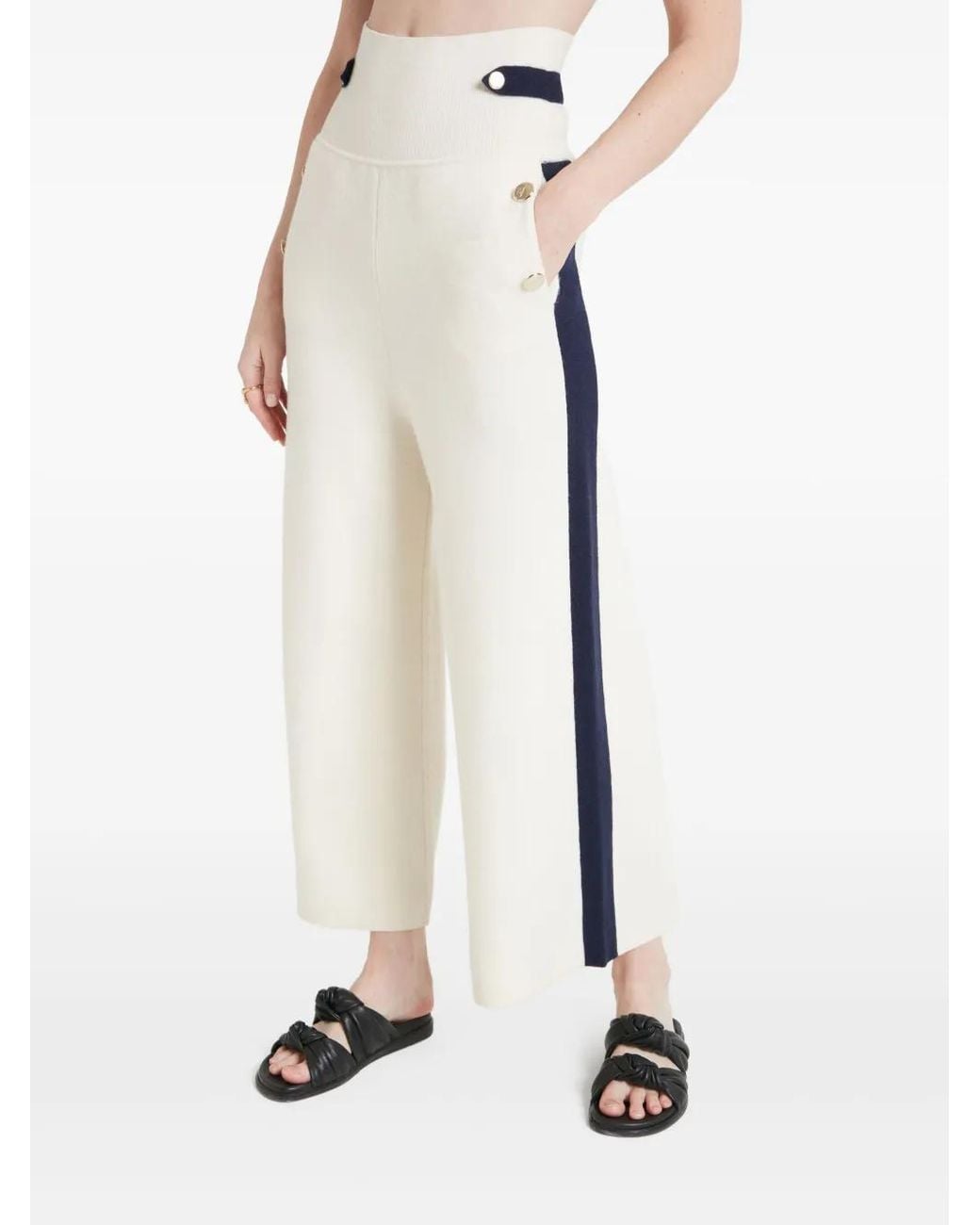 Temperley London Natural Ribera Trousers