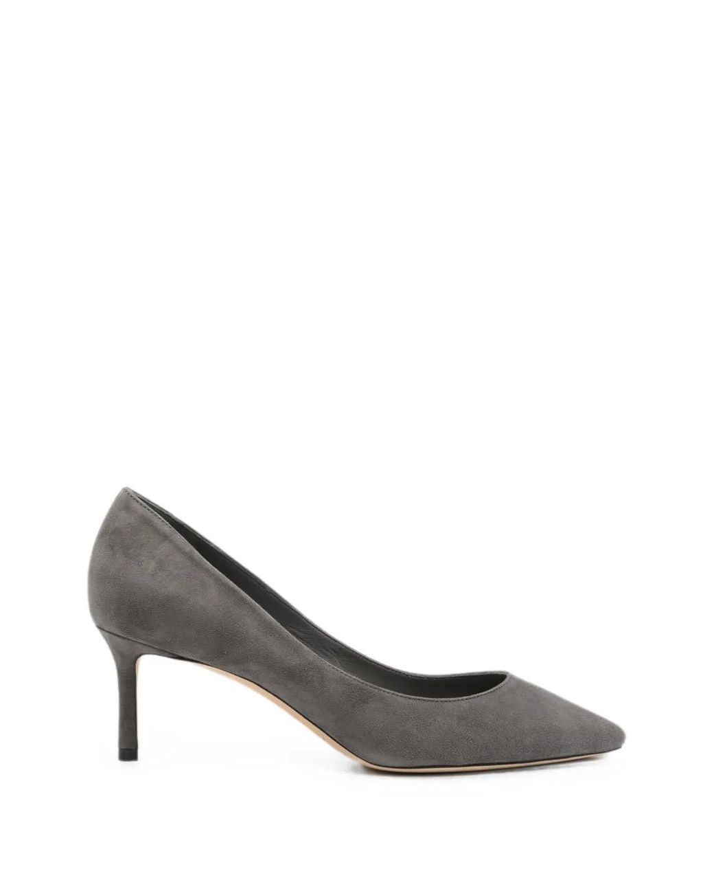Jimmy Choo Metallic Romy Pointed-Toe Heeled Pumps
