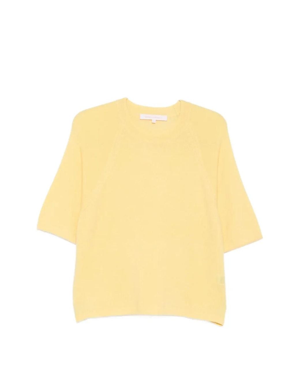 ABSOLUT CASHMERE Yellow Leana Raglan-Sleeve Cashmere Sweater