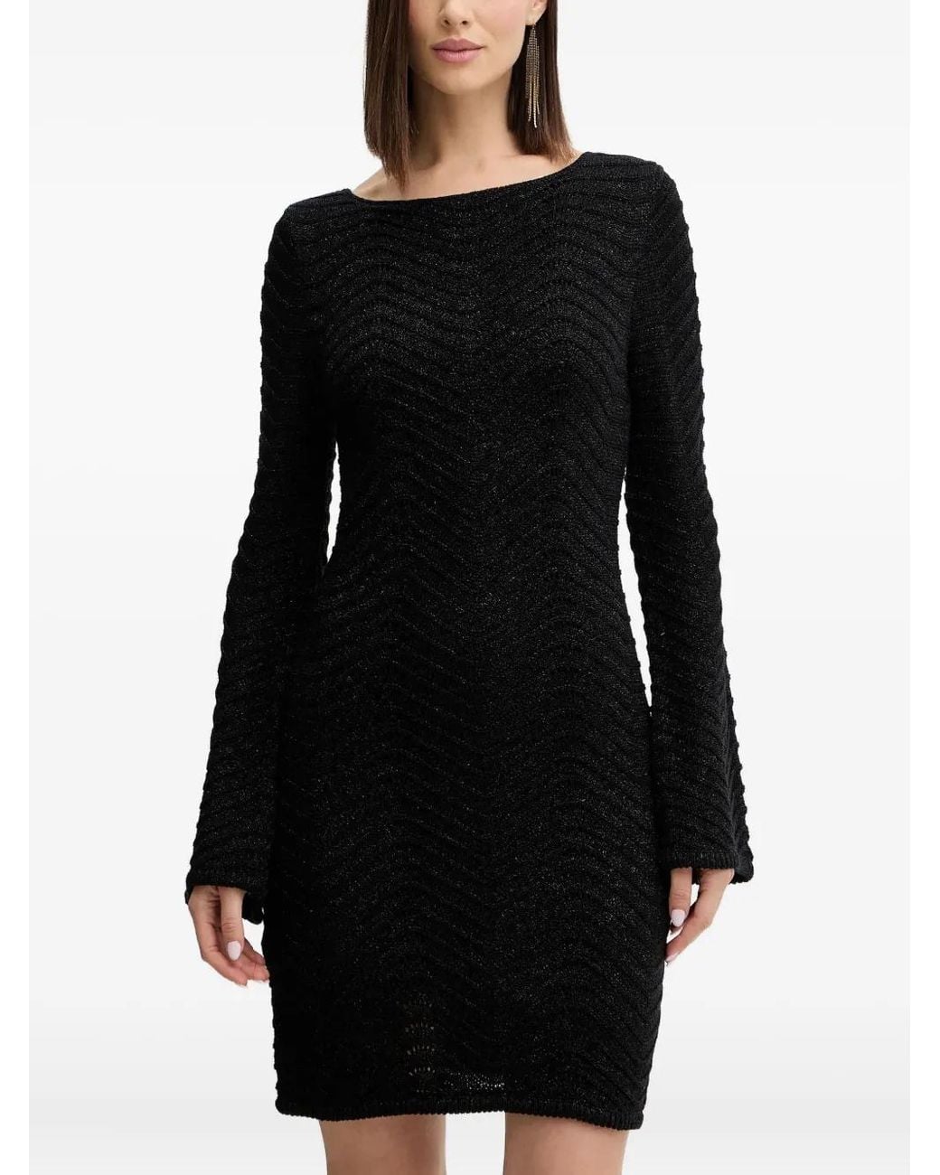 Long-Sleeve Mini Dress