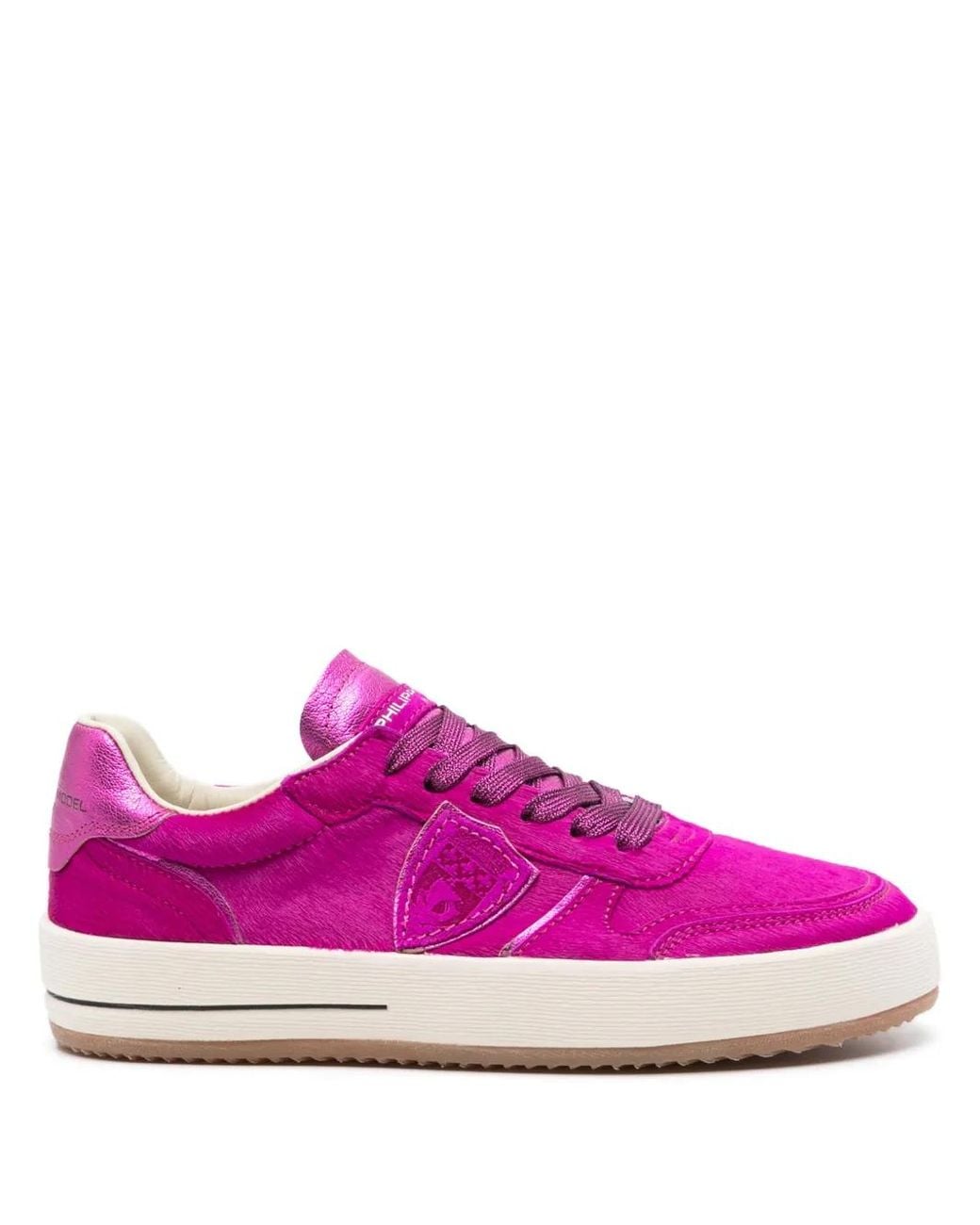 Philippe Model Nice Sneakers in het Pink