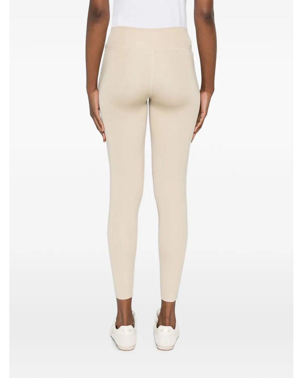 Autry White Logo-Print Leggings