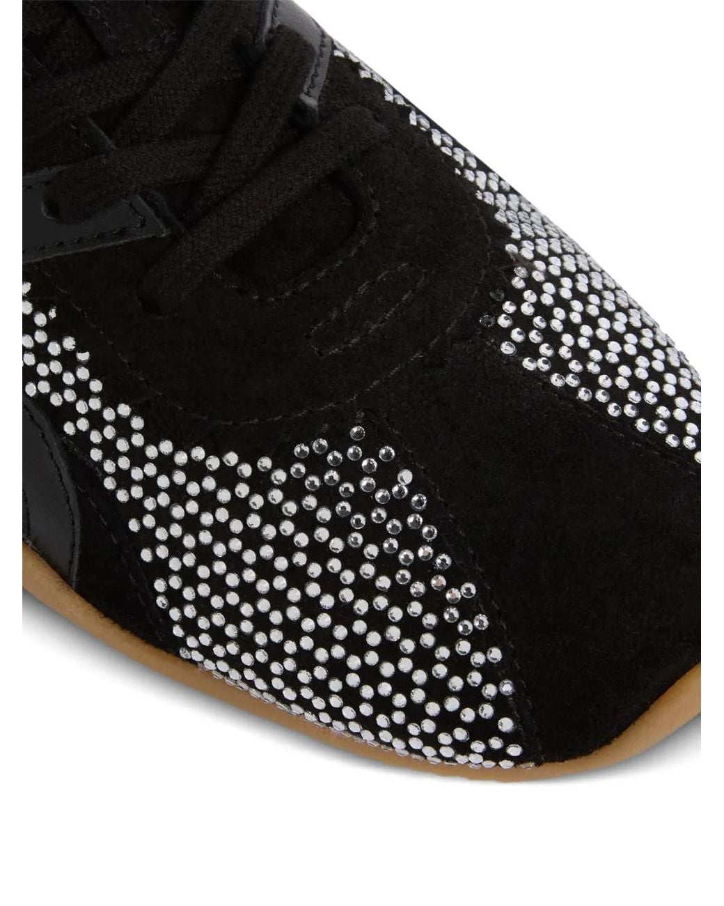 Giuseppe Zanotti Black Gz-Top Crystal Sneakers