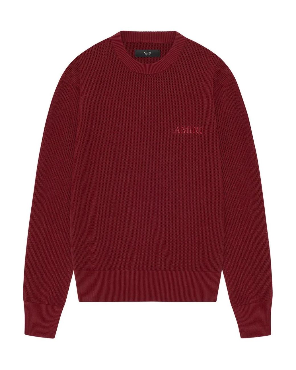 Pull À Logo Brodé Amiri pour homme en coloris Red
