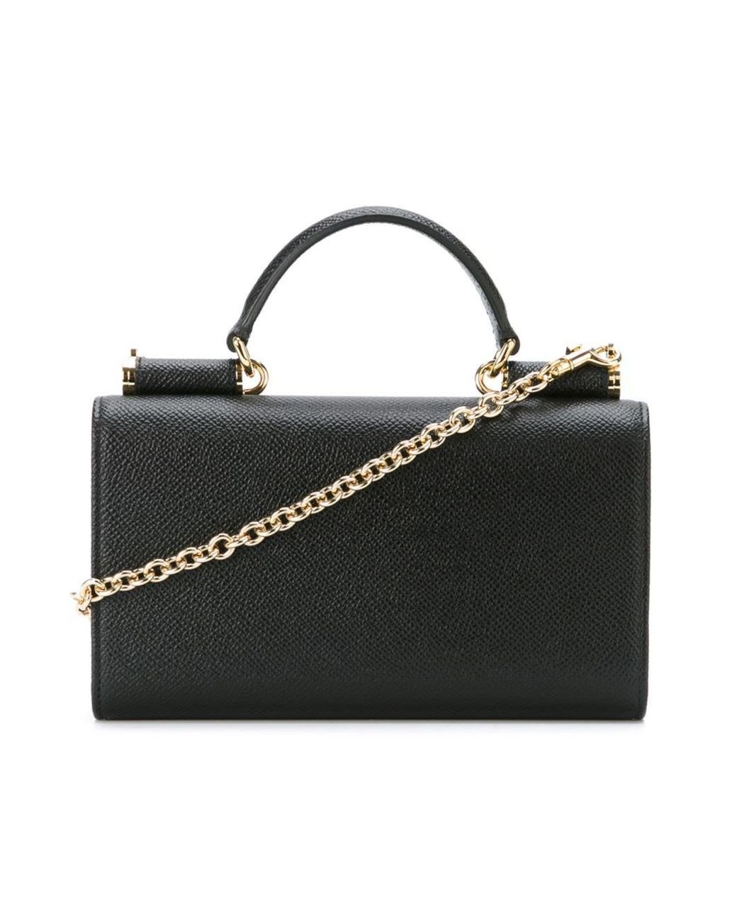 Dolce Gabbana Mini von Wallet Crossbody Bag in Black Lyst