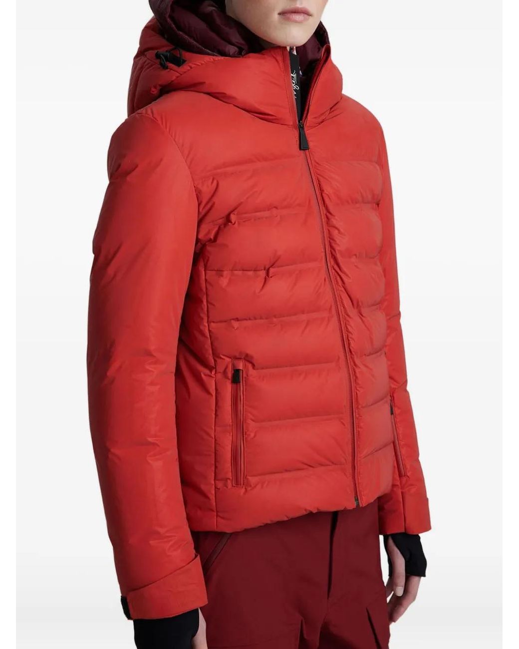 Giacca Da Sci Nuke Con Cappuccio di Aztech Mountain in Red