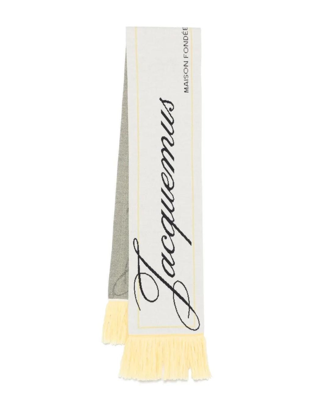 Sciarpa L'Echarpe Liga di Jacquemus in White