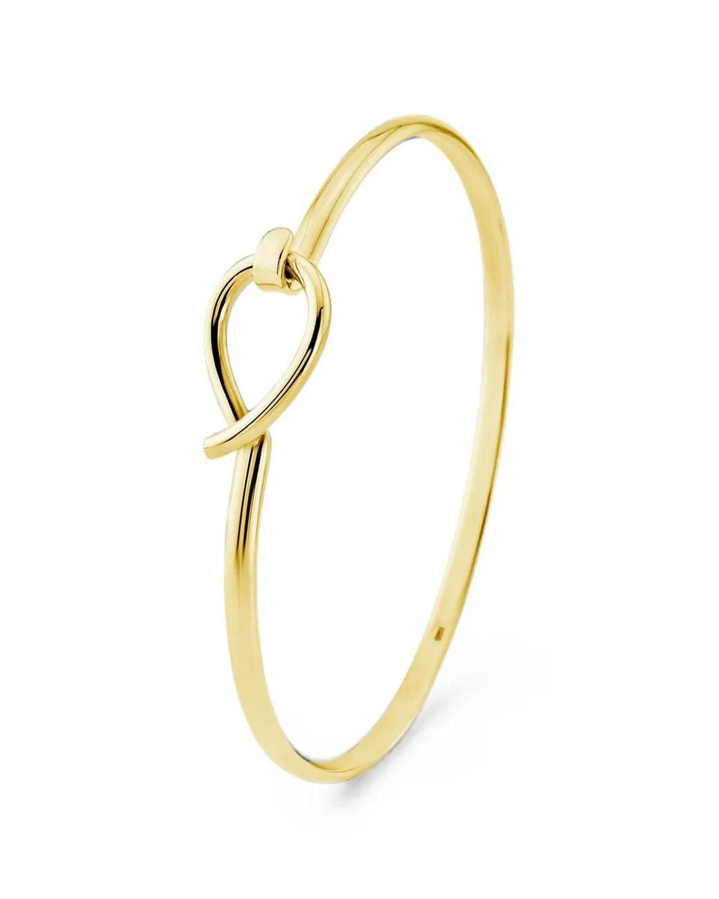 Auree Jewellery Metallic Boltons Tear-Drop Bangle