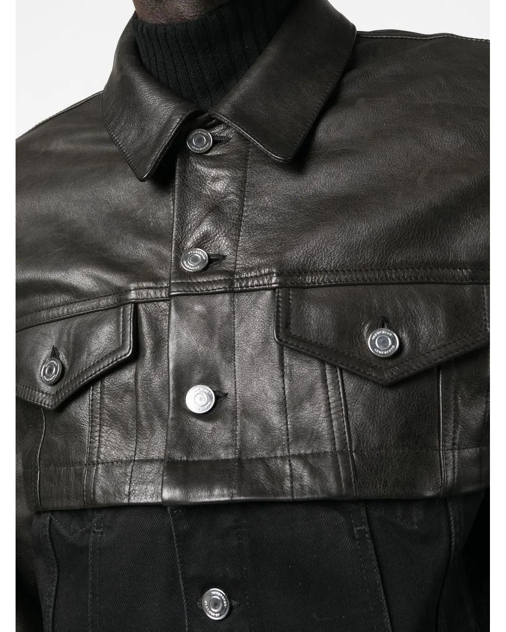 VTMNTS Denim Jack in het Black voor heren