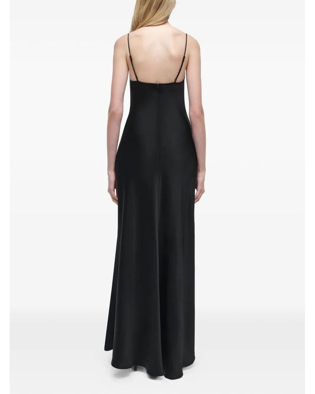 Jonathan Simkhai Black Finley Scoop-Neck Maxi Dress