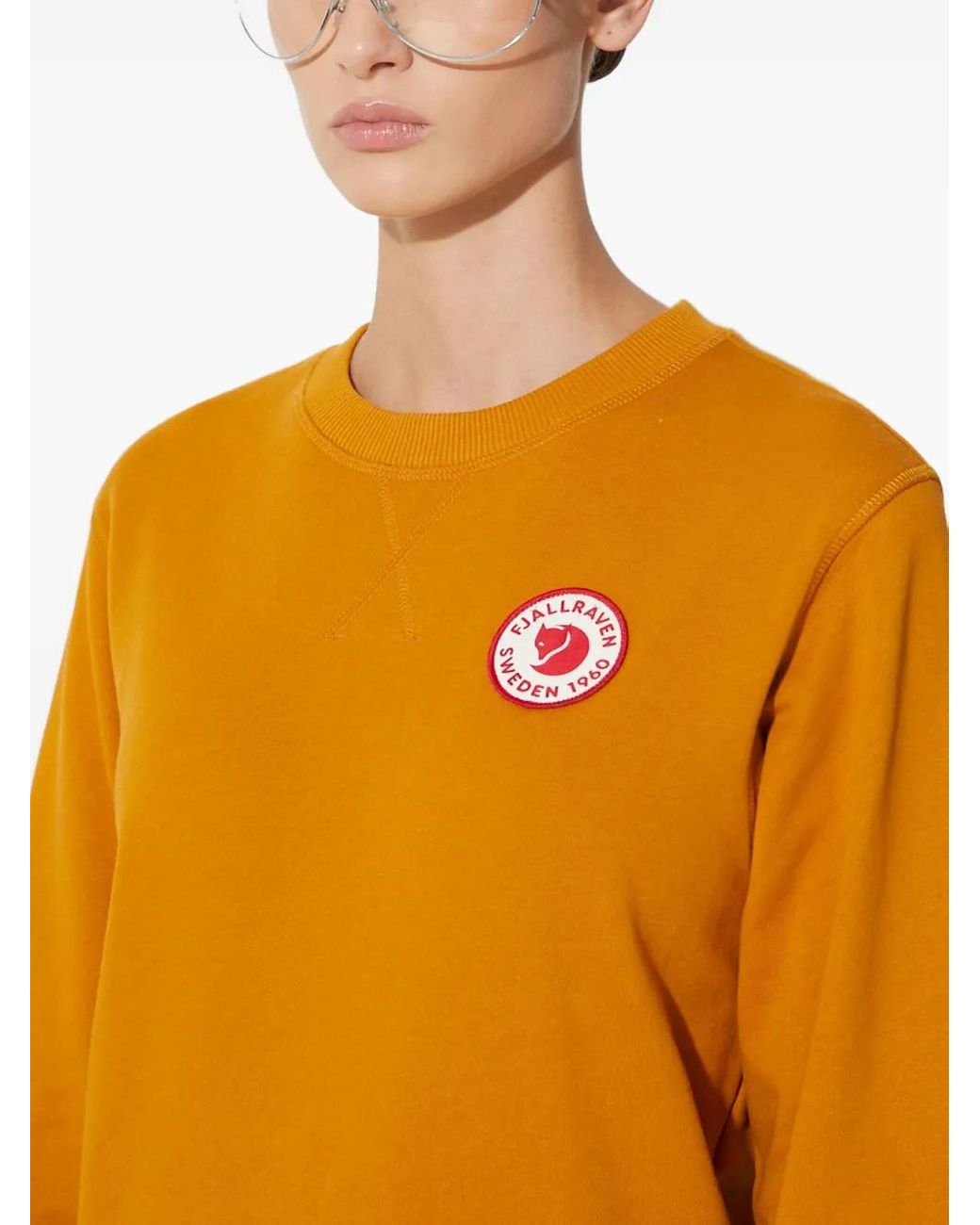 Fjallraven Blue Sweat À Patch Logo