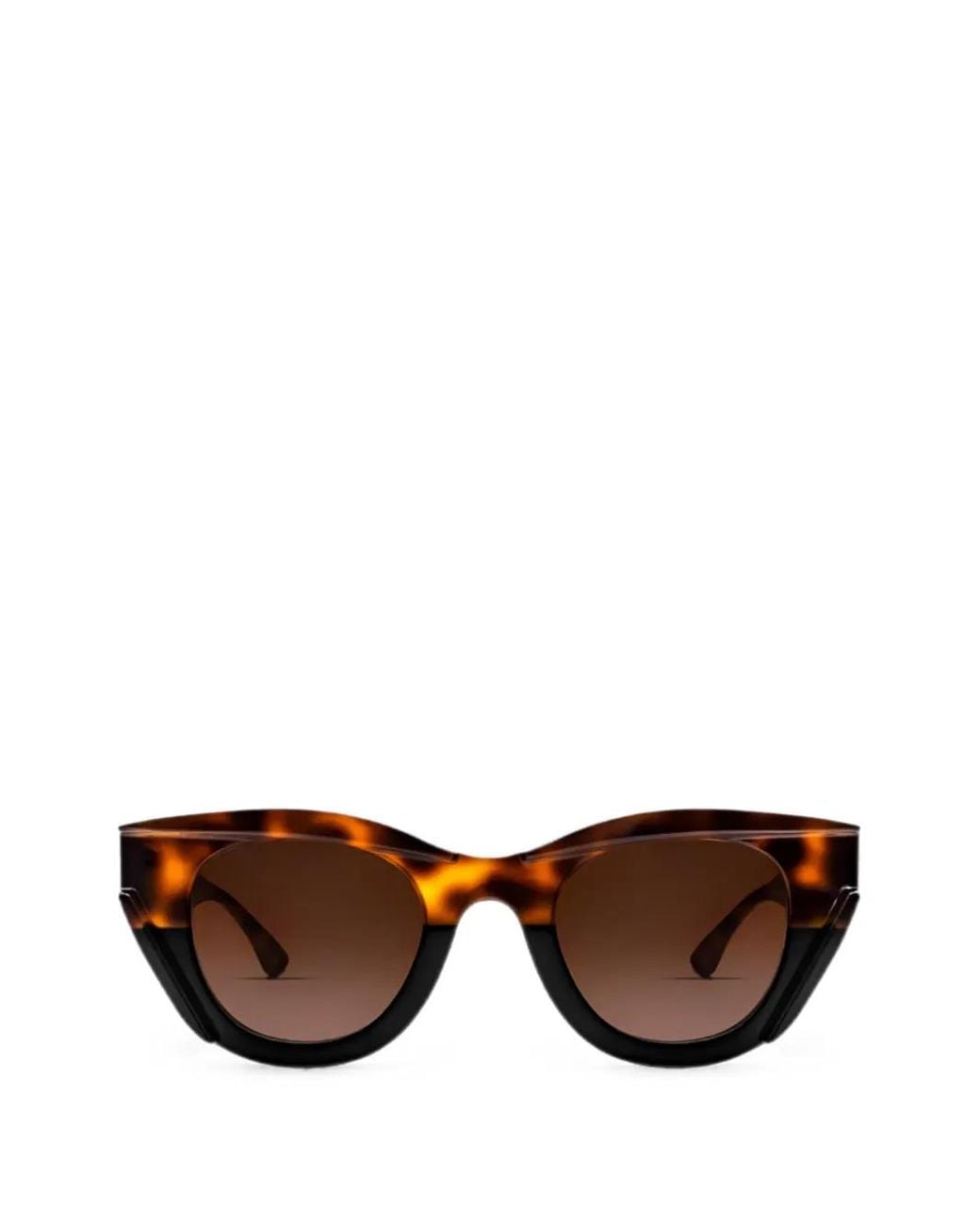 Thierry Lasry Brown Dismissy Cat-Eye Sunglasses