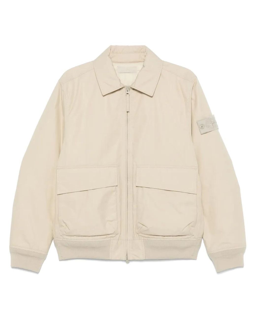 Stone Island Natural Compass-Badge Jacket for men
