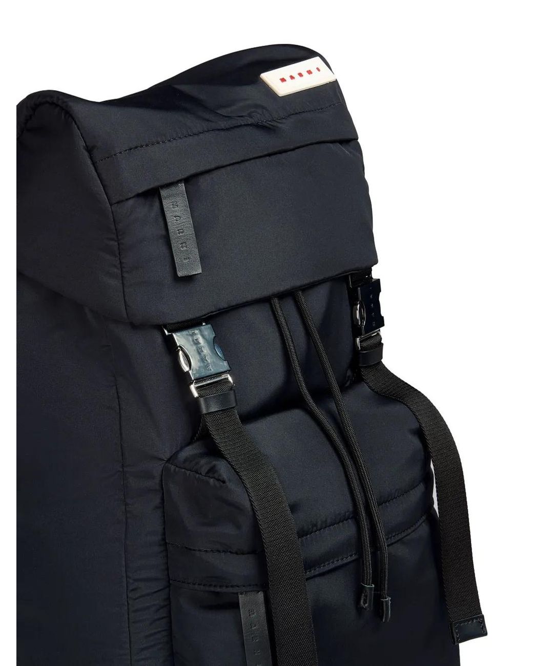 Marni Black Puff Backpack for men