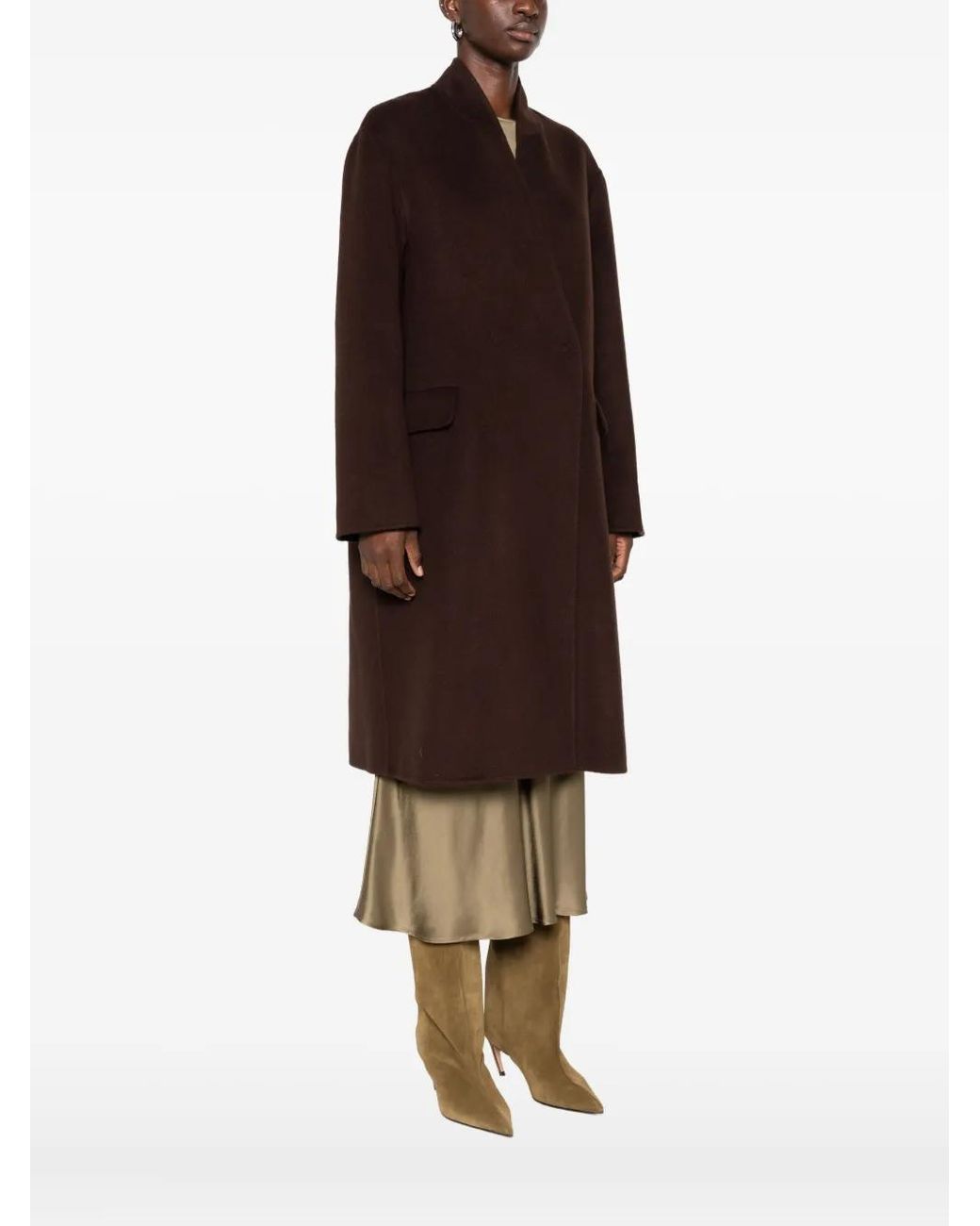 Ottod'Ame Black Belted Coat